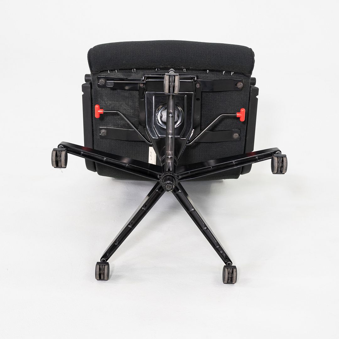 2004 Richard Sapper for Knoll Management Desk Chair w/ Black Fabric Upholstery