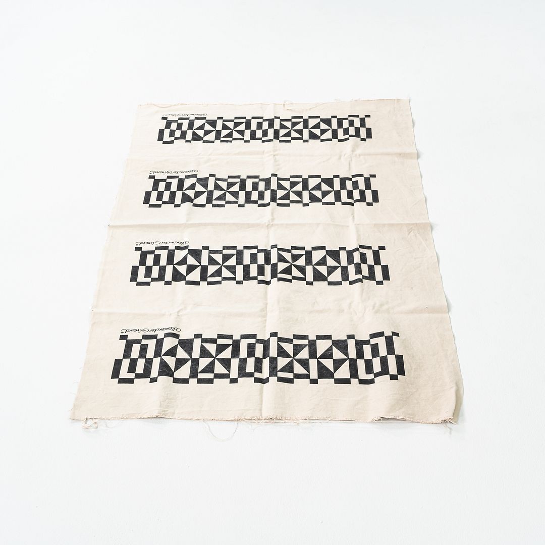 Alexander Girard Fabric, Geometric Environmental Enrichment Panels 12x30 inches