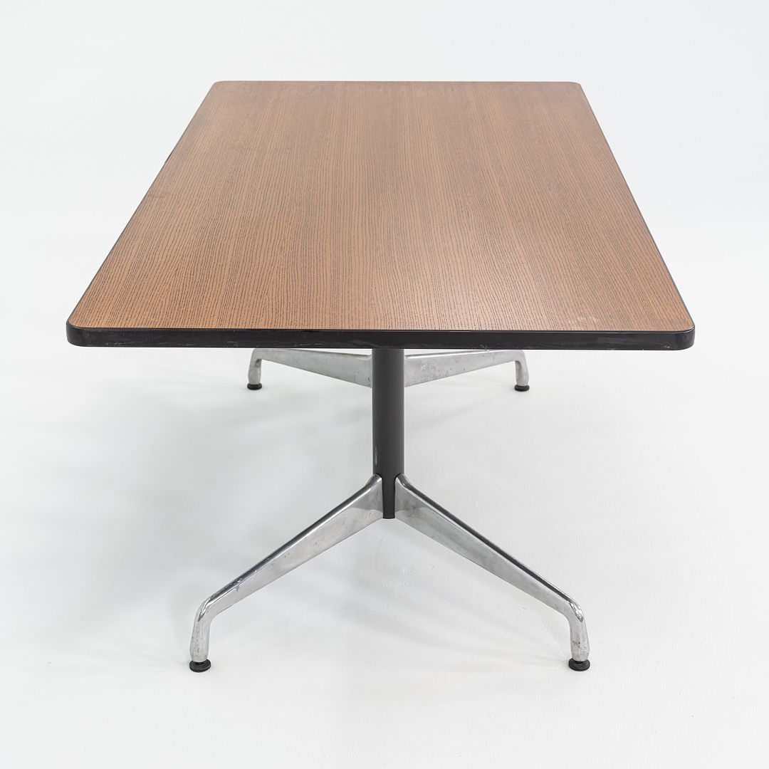 1990s Herman Miller Eames Segmented Dining Table / Conference Table in Dark Oak 36x72 3x Available