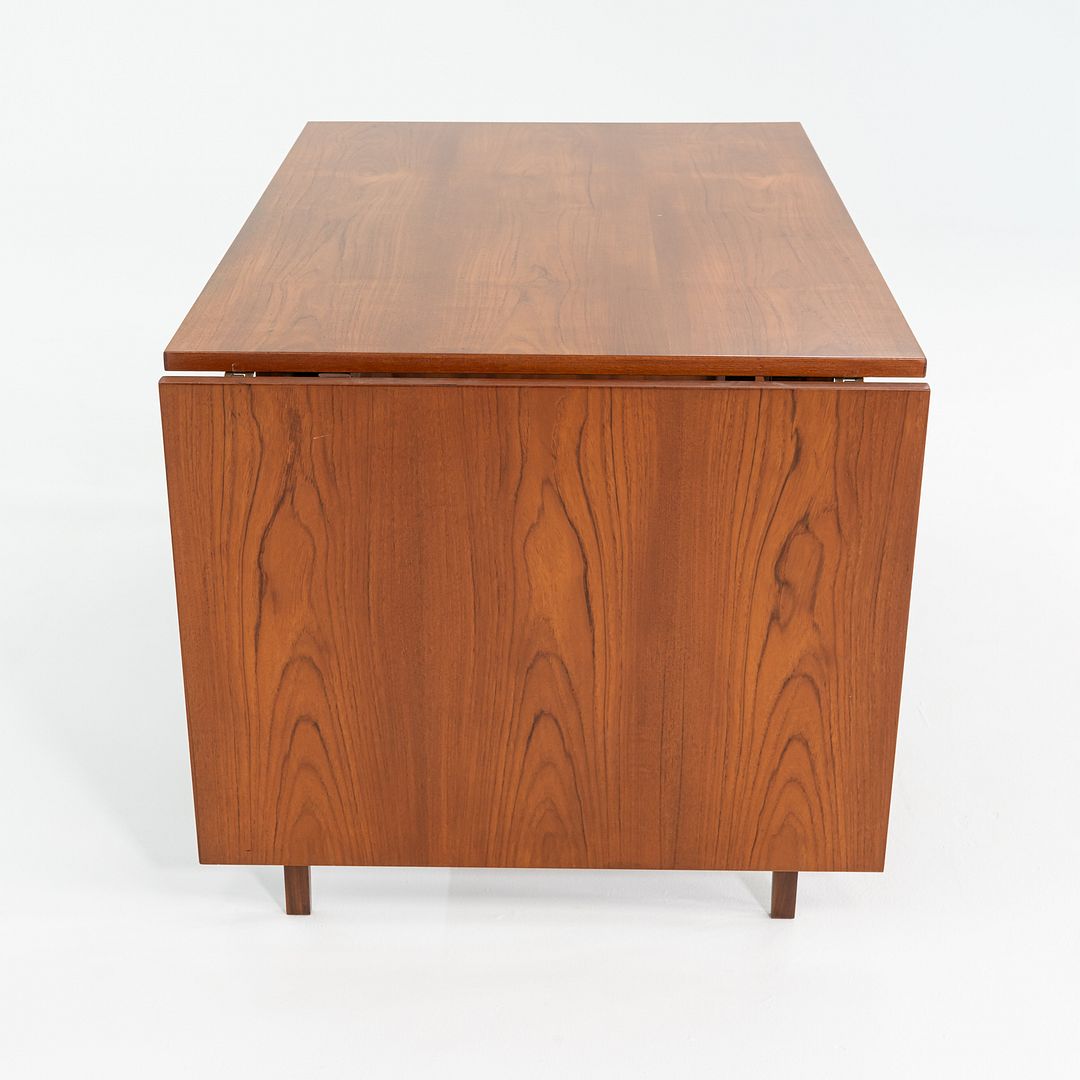 1960s Poul Cadovius Cado Dining Table in Teak with Two Leaves 94x32x29 inches