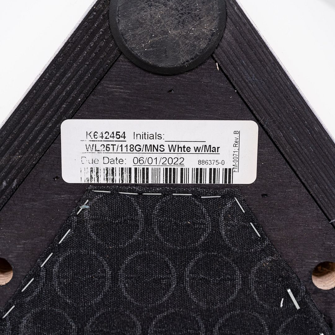 2022 David Adjaye for Knoll Washington Prism Side Table in White / Black Marble