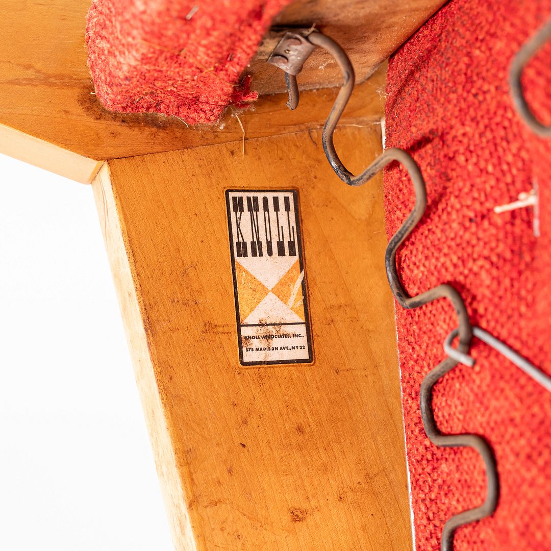 Pair of 1950s Jens Risom Knoll Dining Side Chairs, Architects Machado Silvetti