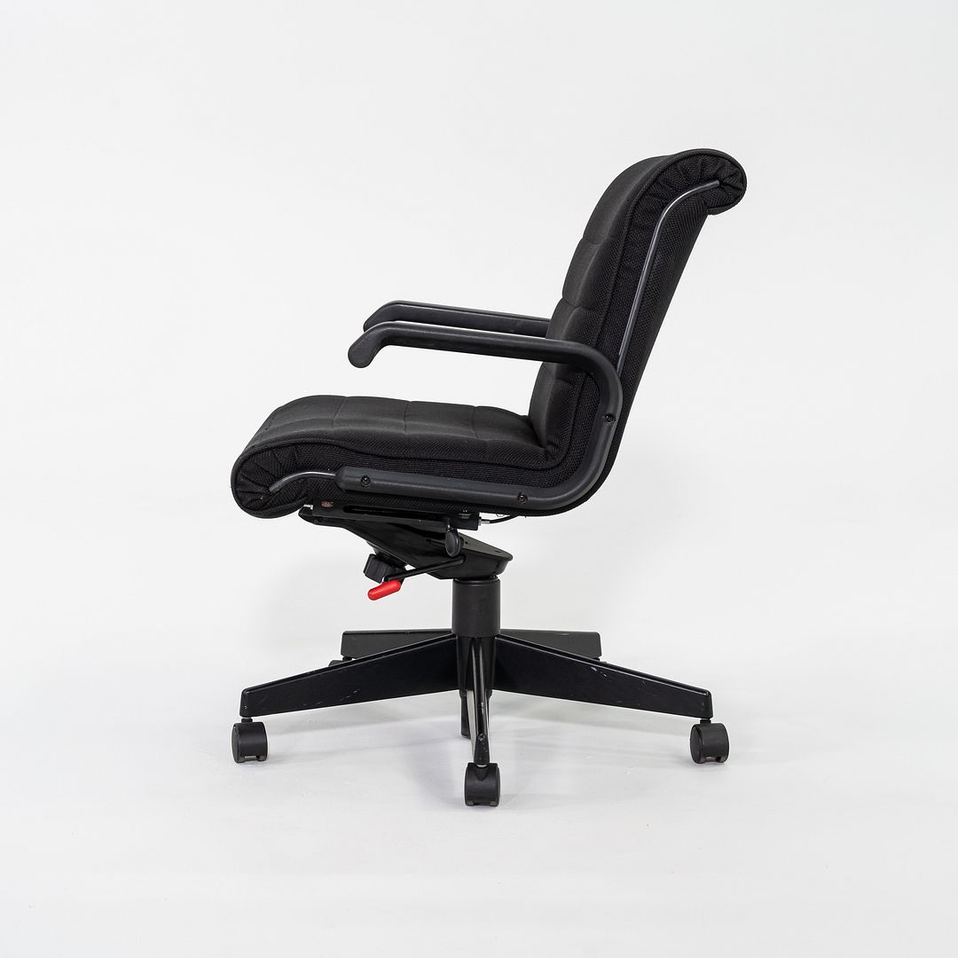 2006 Richard Sapper for Knoll Management Desk Chair w/ Black Fabric Upholstery