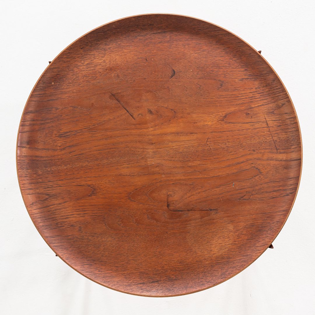 1960s H Engholm and Svend Aage Willumsen for Fritz Hansen Foldable Tray Table