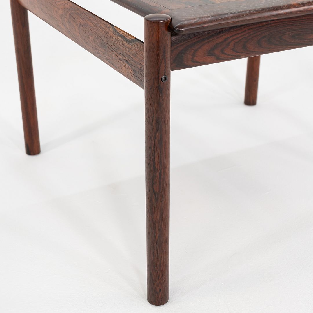 1960s Sven Ivar Dysthe for Dokka Mobler Rosewood Side / End Table 3x Available