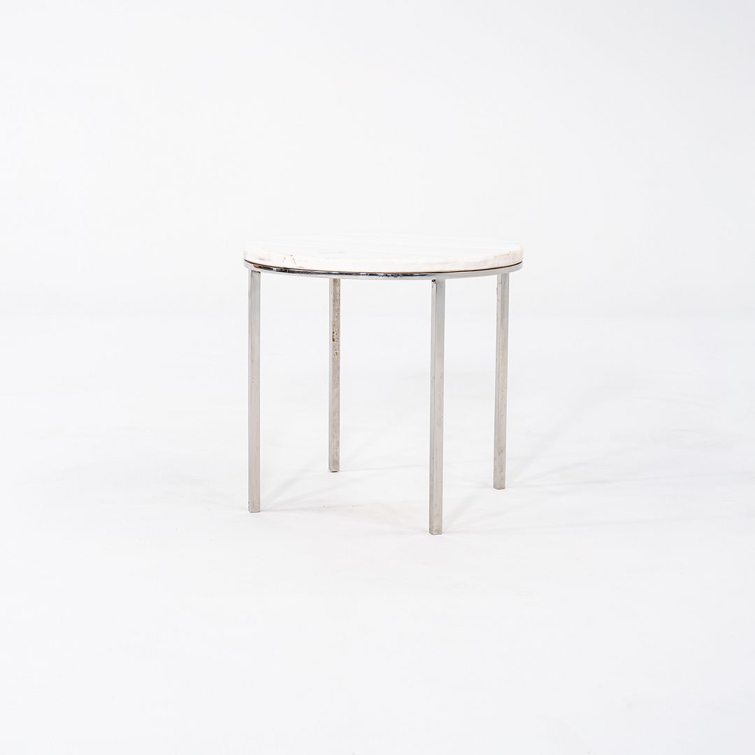 1965 Gordon Bunshaft and Davis Allen for SOM TA-39 Marble and Steel Side Table