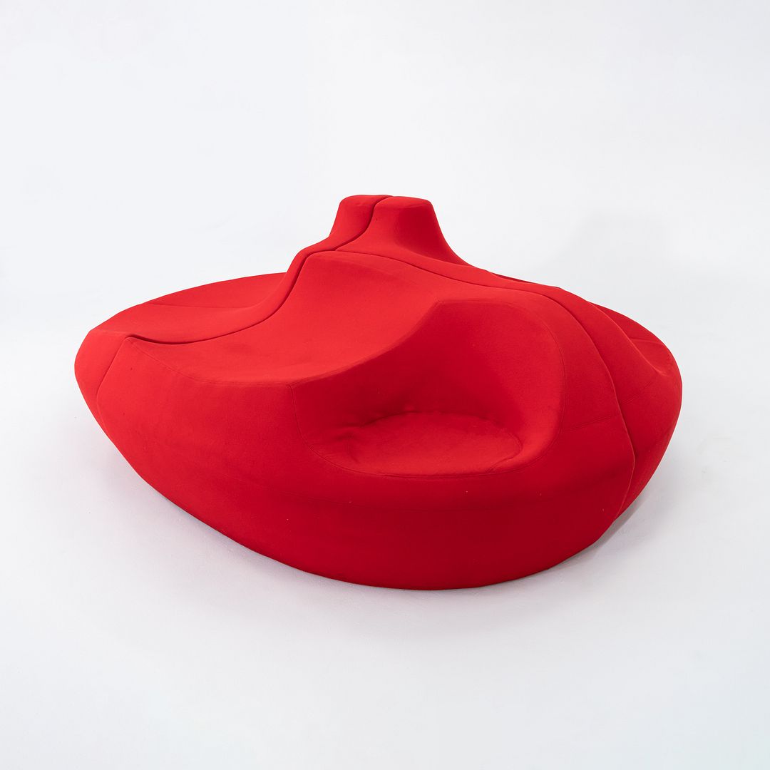 2020 Toshiyuki Kita for Moroso Saruyama Island Three-Piece Sofa in Red Fabric