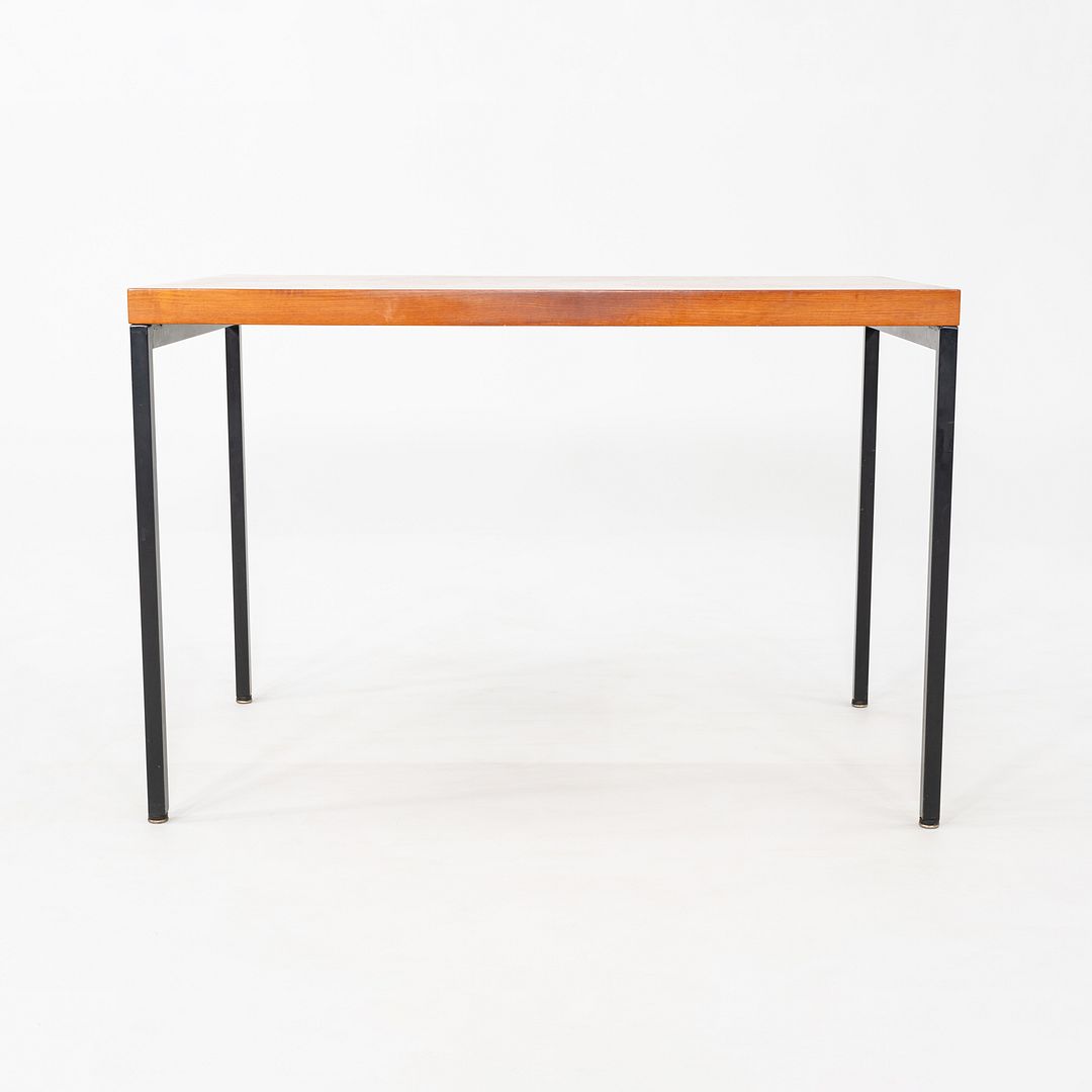 1960s Dieter Waeckerlin for Behr B Series Teak and Steel Desk 28 x 45 inches