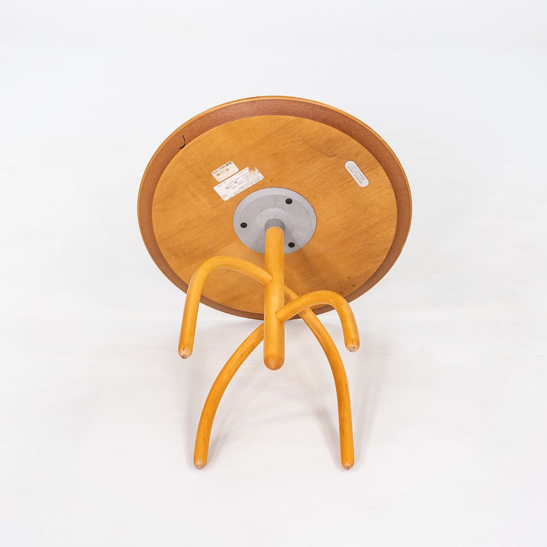 1997 Lawrence Laske for Knoll Studio Saguaro Cactus Table in Birch, 20 inches