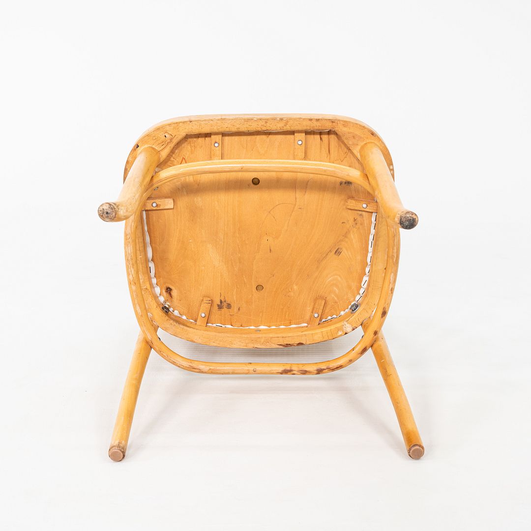 1950s Pair of Caned Prague Dining Chairs, Model 811, by Josef Frank for Thonet