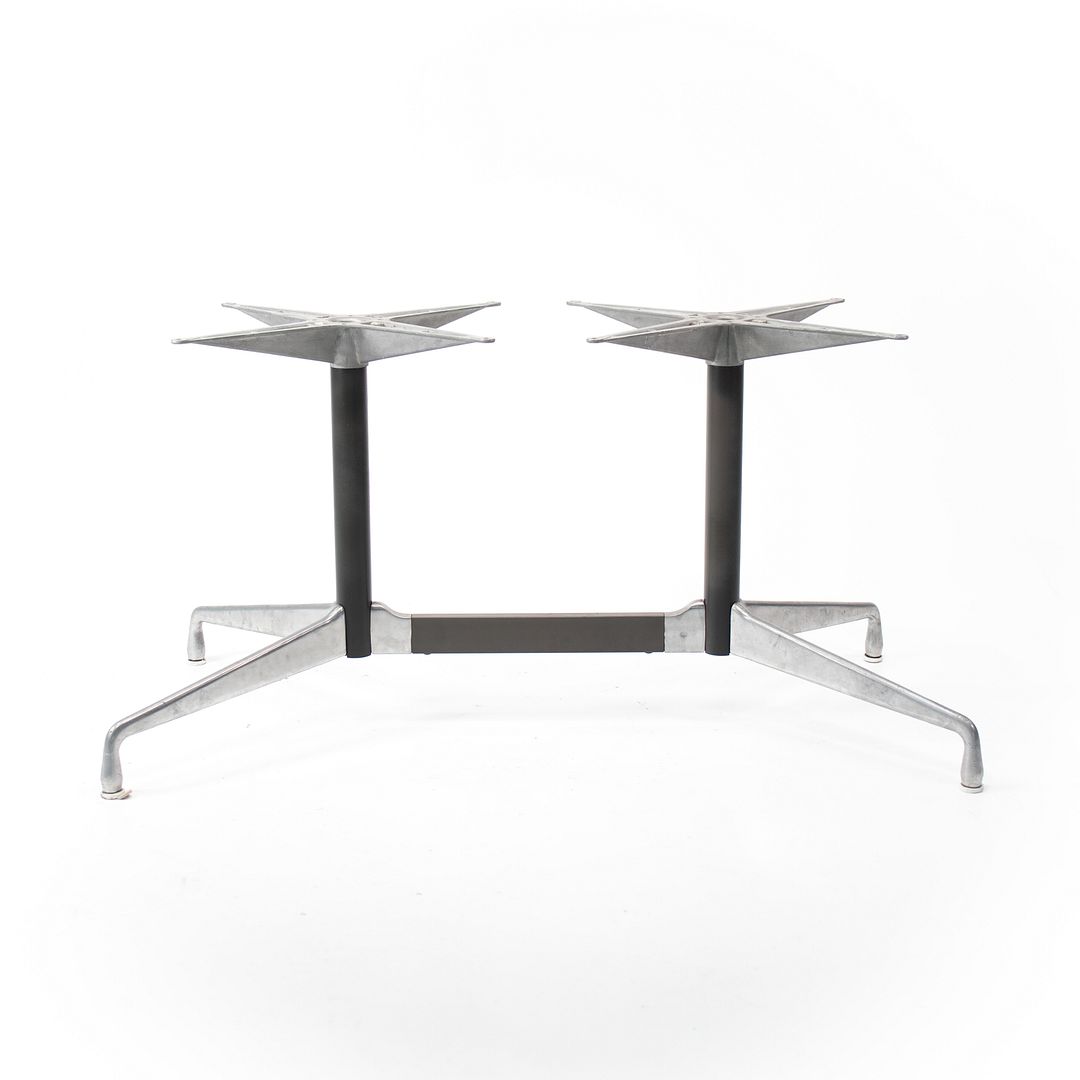 1980s Herman Miller ET151 Eames Segmented Aluminum Group Dining Table Laminate