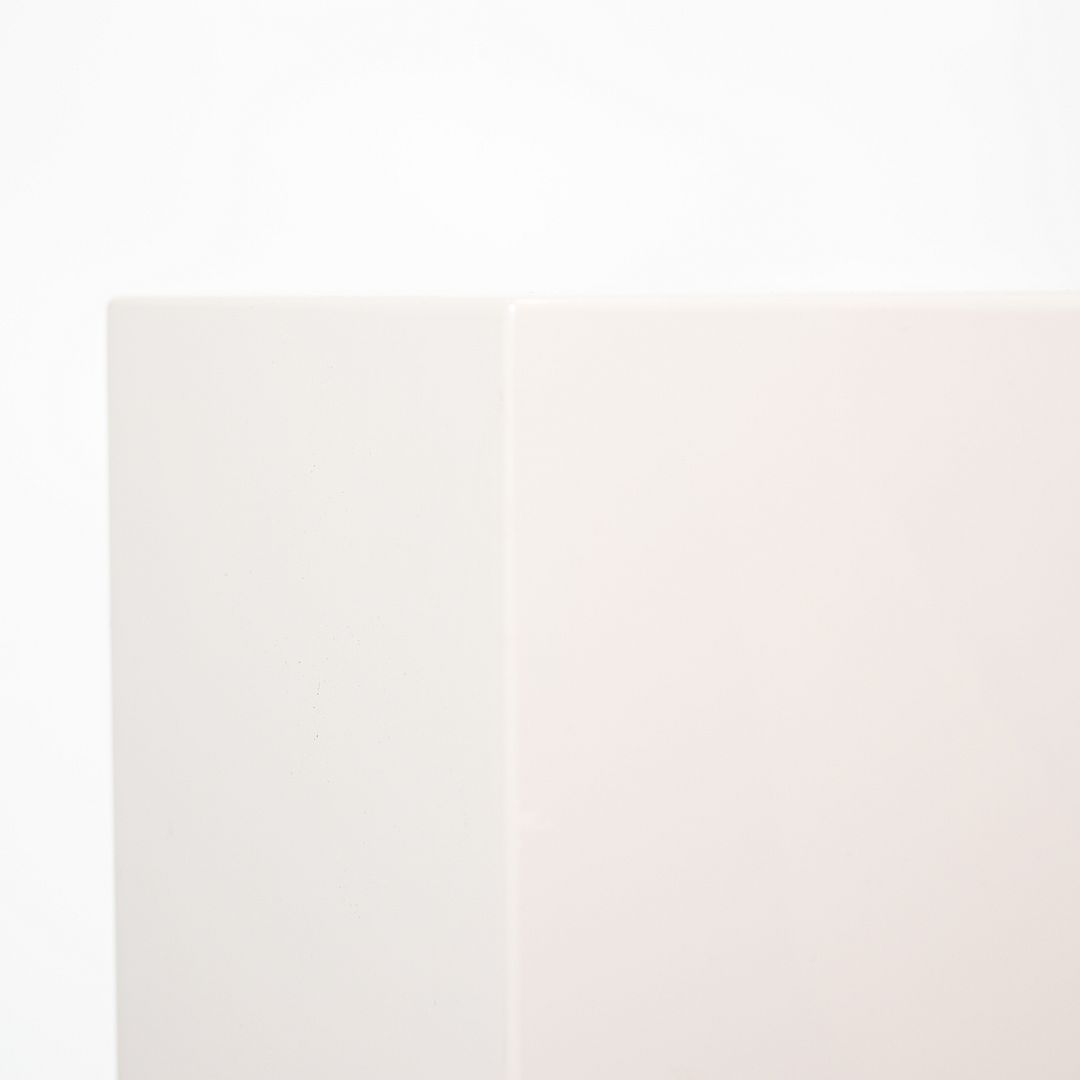 2010s Minotti Aeron Side Table Made of MDF and Miter Folding by Rodolfo Dordoni