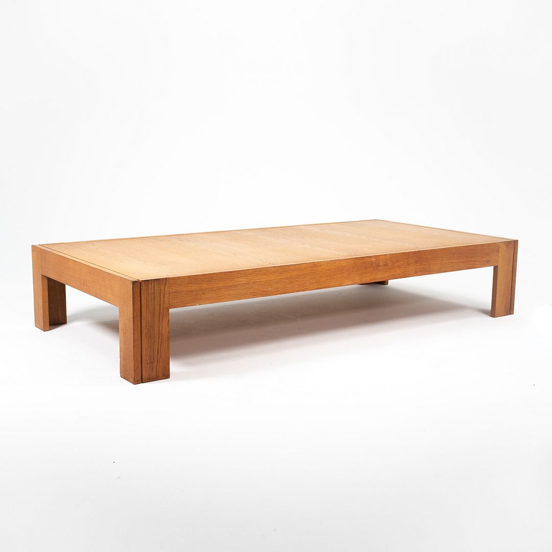 1975 Rectangular Coffee Table by Tage Poulsen for CI Designs in White Oak