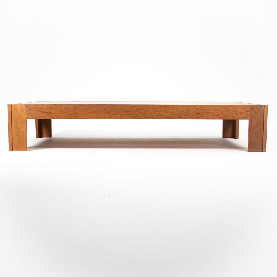 1975 Rectangular Coffee Table by Tage Poulsen for CI Designs in White Oak