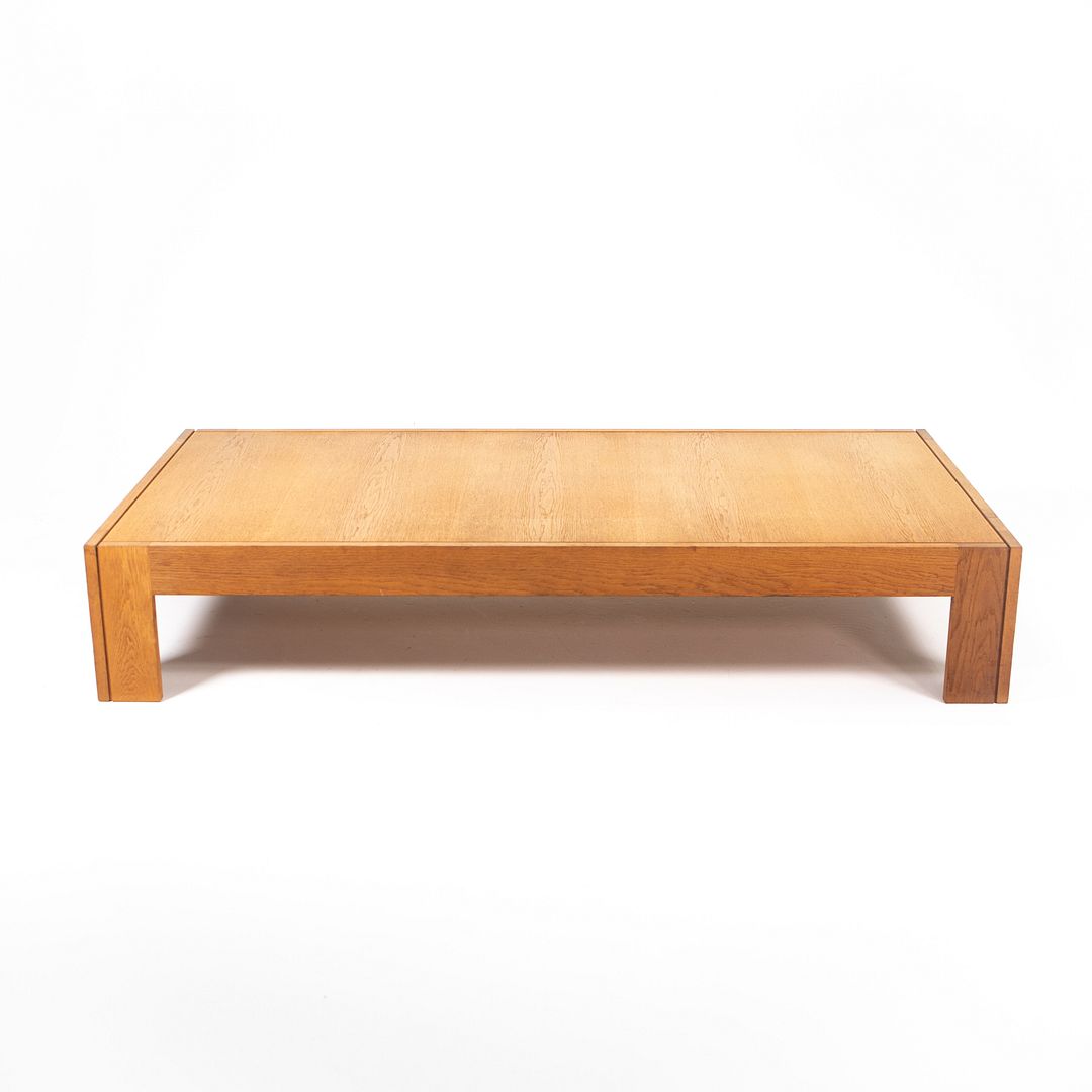 1975 Rectangular Coffee Table by Tage Poulsen for CI Designs in White Oak