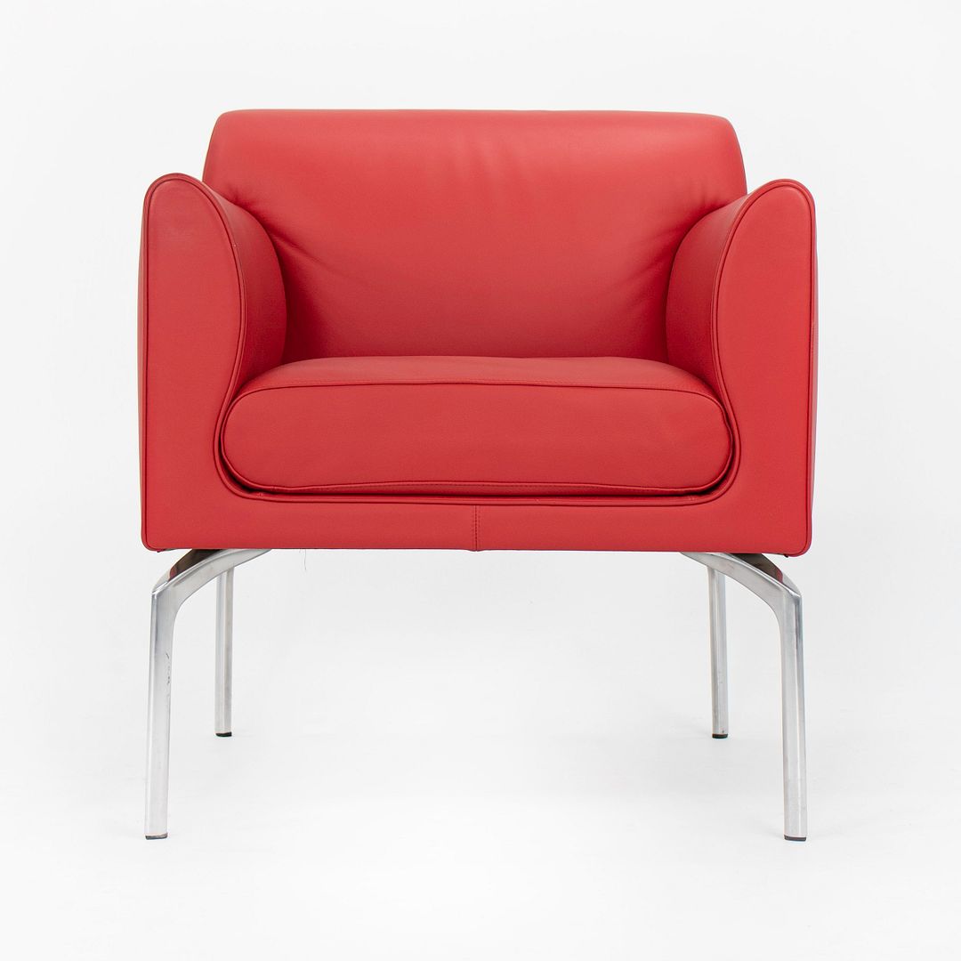 2006 Eospiti Armchair by Luciano Pagani and Angelo Perversi for Poltrona Frau in Red Leather