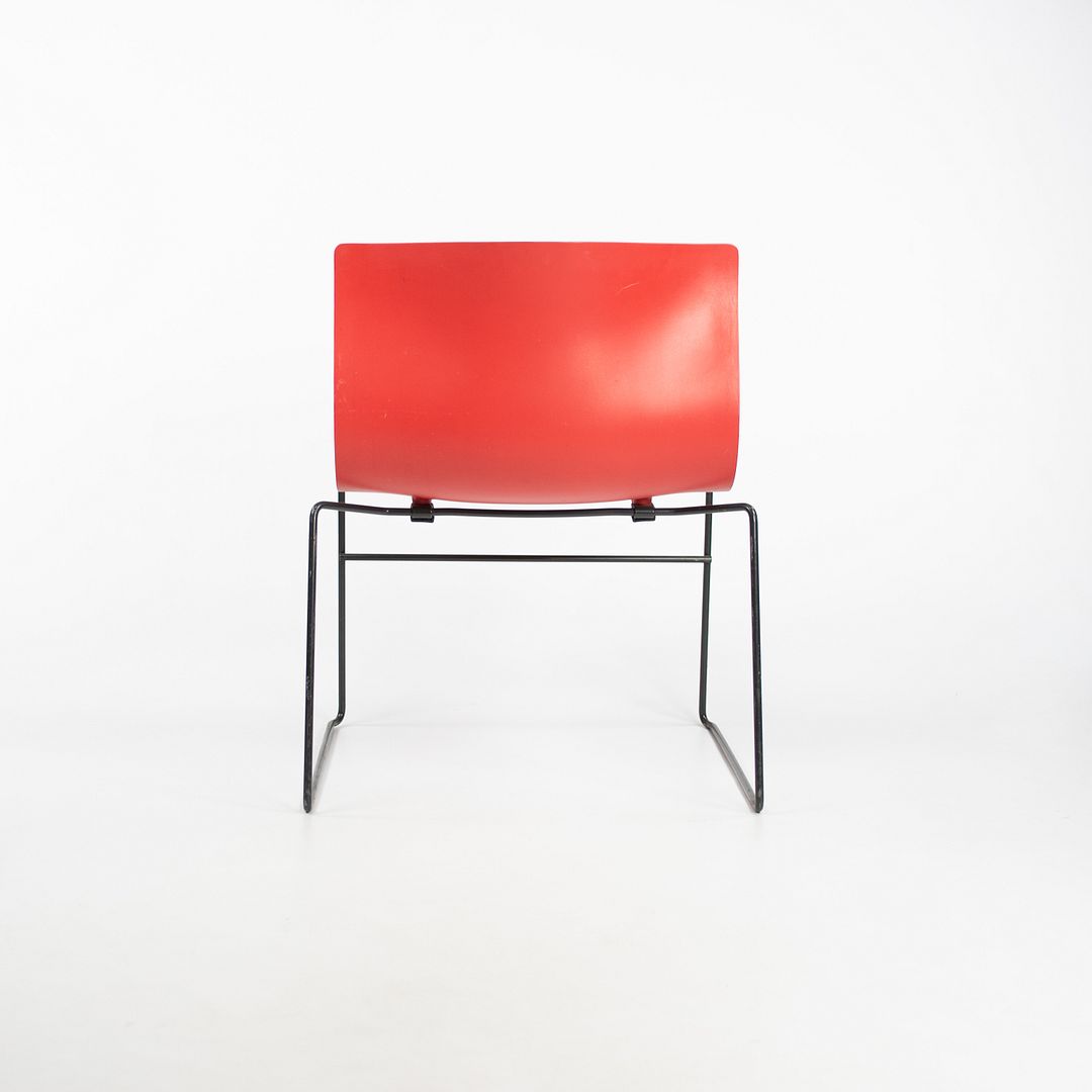 1992 Handkerchief Chairs by Lella and Massimo Vignelli for Knoll in Red 12+ Available