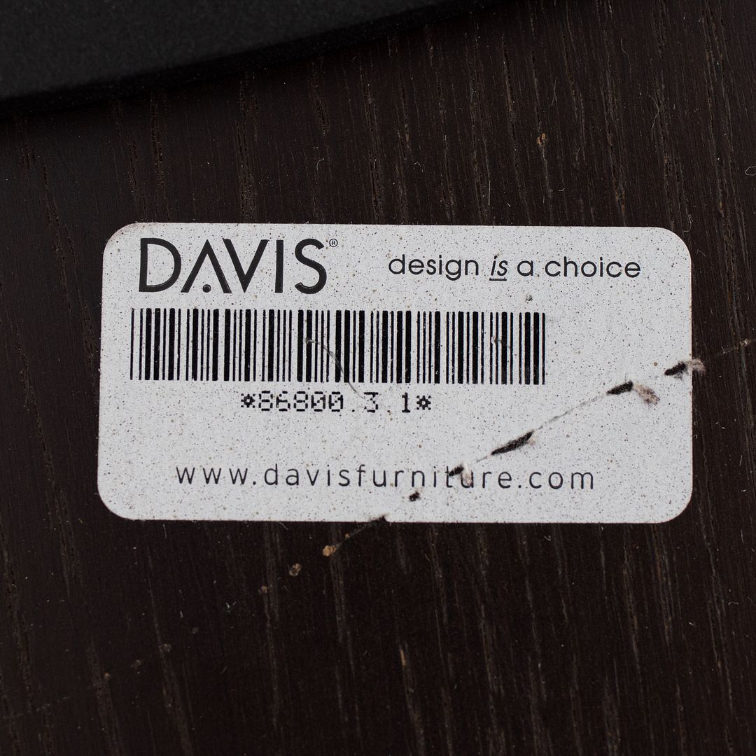 2010s Ekko Dining Table by Wolfgang C. R. Mezger for Davis with Wood Top and Powder Coated Base