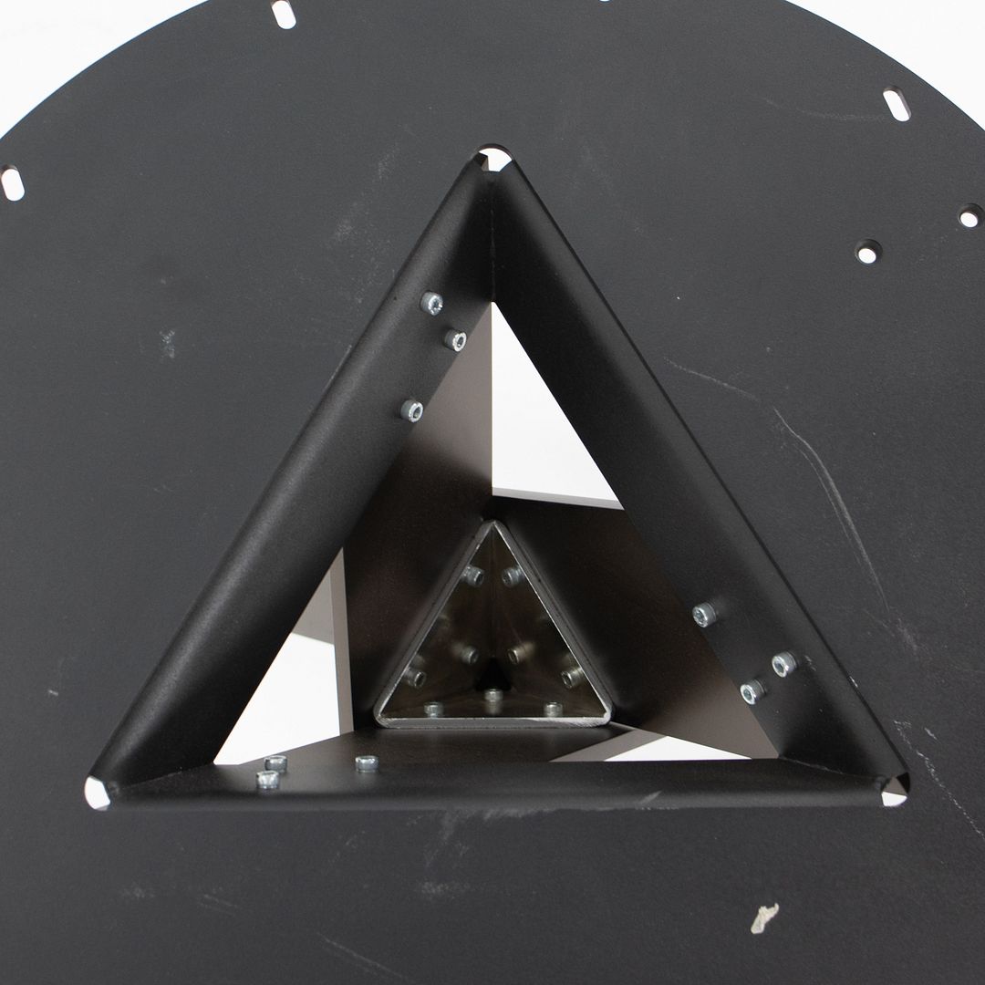 2010s Ekko Dining Table by Wolfgang C. R. Mezger for Davis with Wood Top and Powder Coated Base