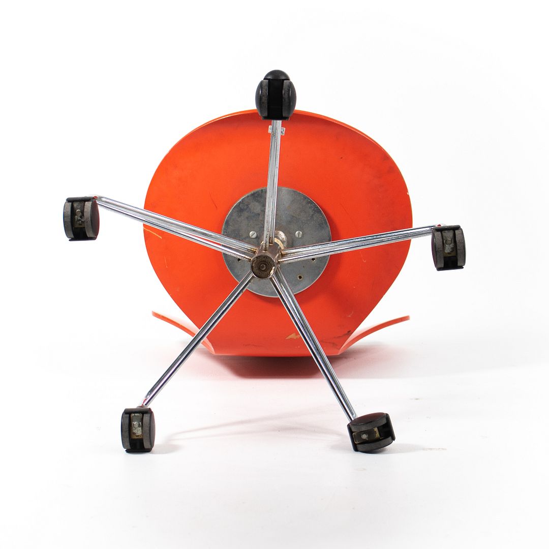 1979 3117 Rolling Chair by Arne Jacobsen for Fritz Hansen