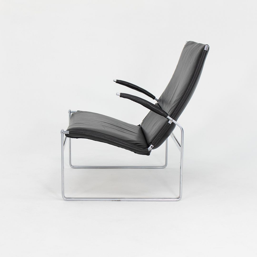 1960s FK 81 & FK 81H Lounge Chair and Ottoman by Preben Fabricius and Jorgen Kastholm for Kill International