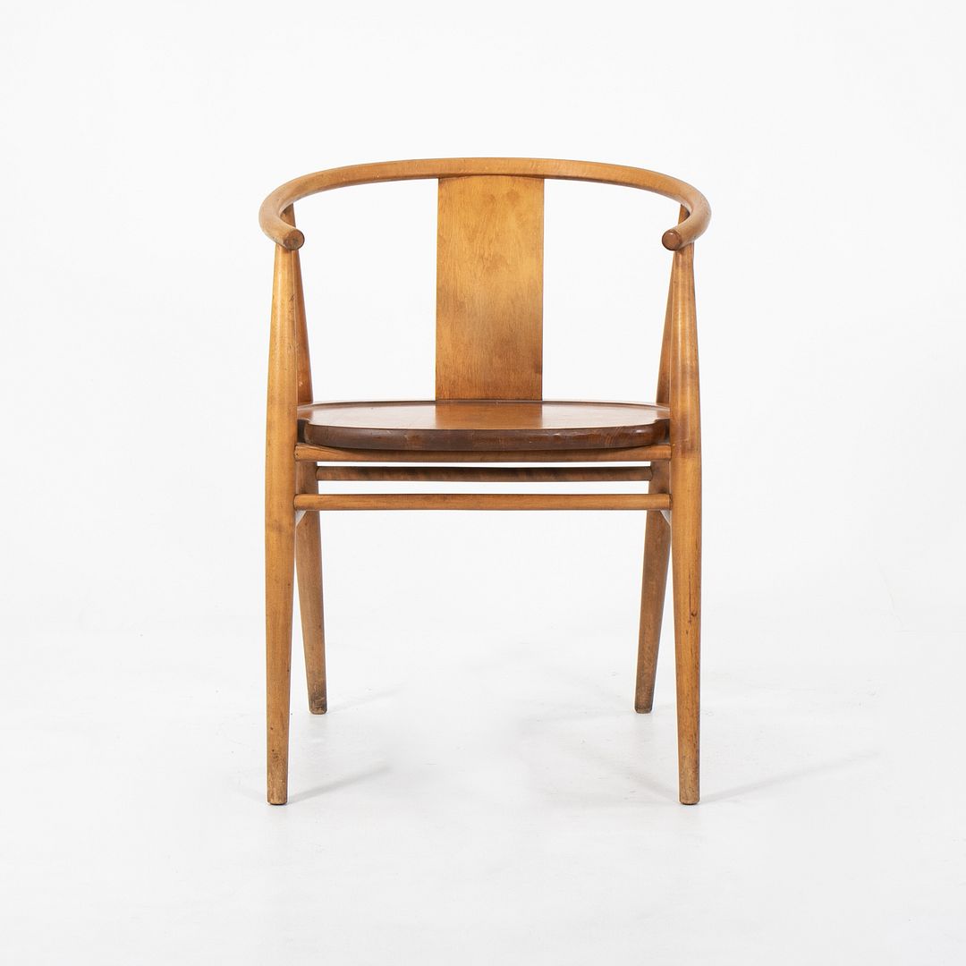 1950s Pair of Lena Armchairs by Sven-Erik Fryklund for Hagafors Stolfabrik in Birch