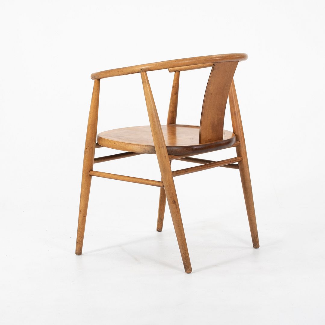 1950s Pair of Lena Armchairs by Sven-Erik Fryklund for Hagafors Stolfabrik in Birch