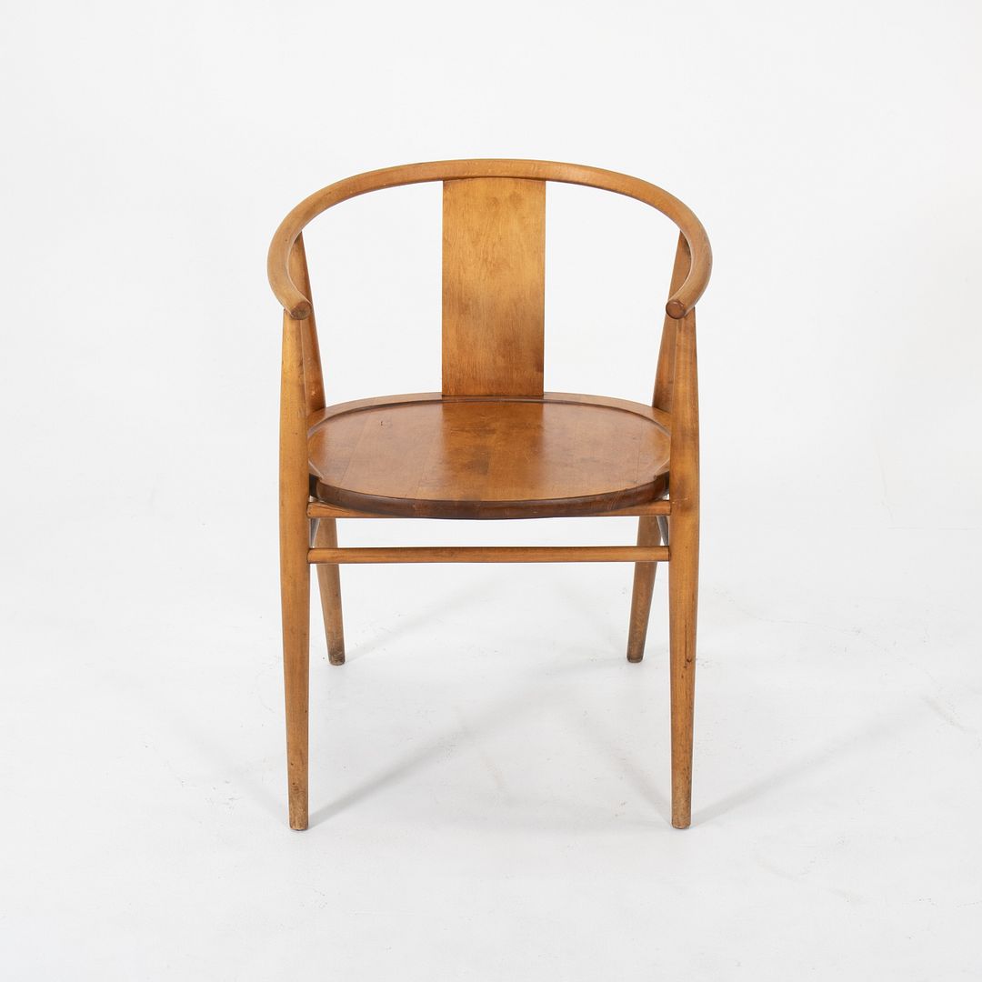 1950s Pair of Lena Armchairs by Sven-Erik Fryklund for Hagafors Stolfabrik in Birch