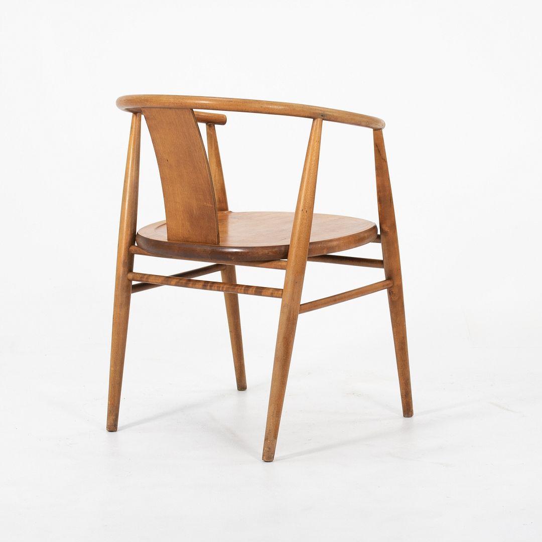 1950s Pair of Lena Armchairs by Sven-Erik Fryklund for Hagafors Stolfabrik in Birch