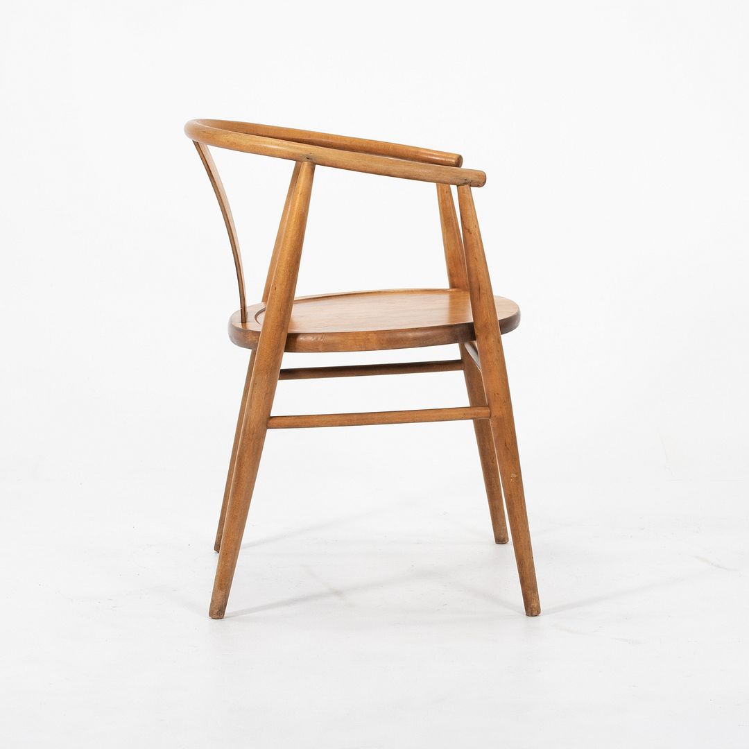 1950s Pair of Lena Armchairs by Sven-Erik Fryklund for Hagafors Stolfabrik in Birch