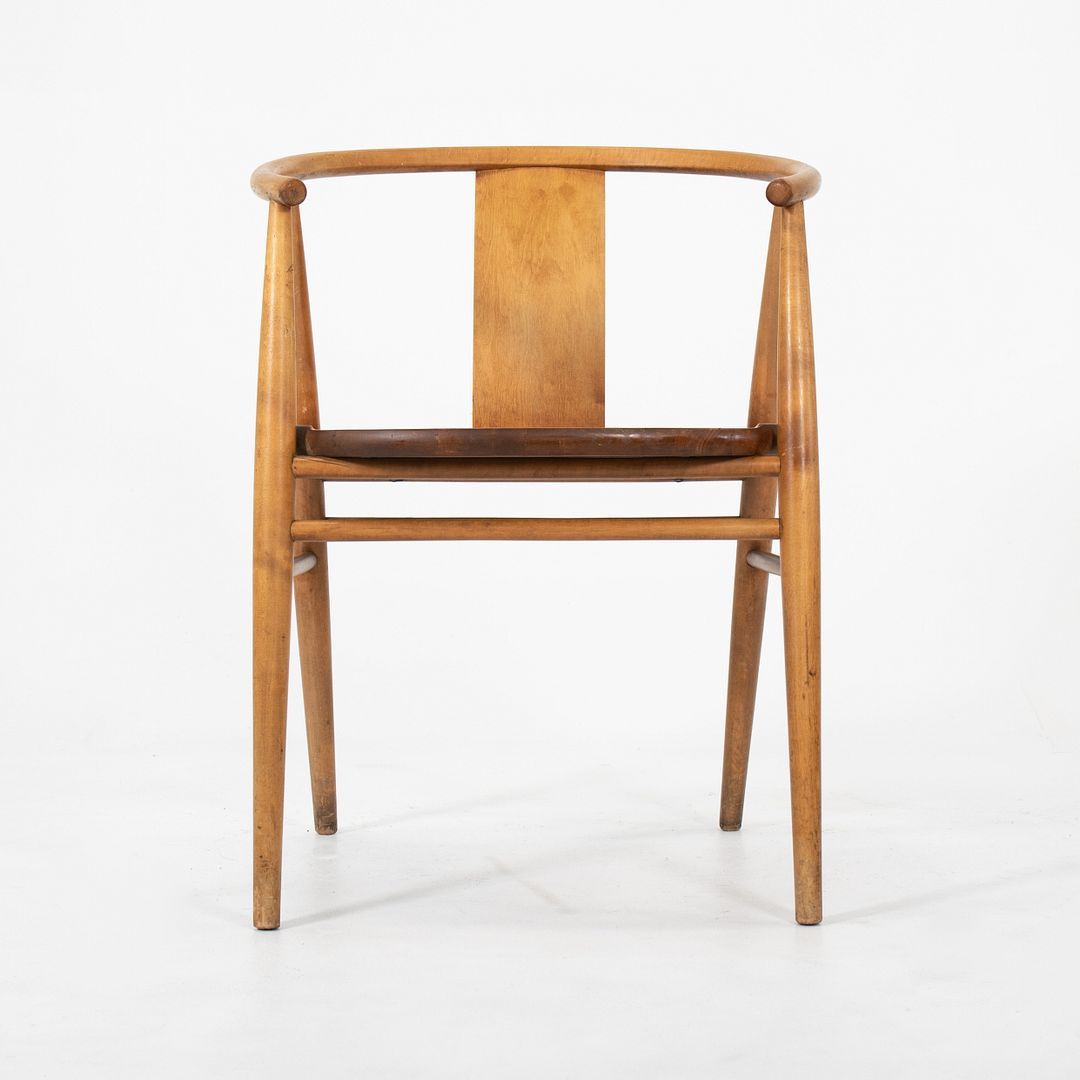 1950s Pair of Lena Armchairs by Sven-Erik Fryklund for Hagafors Stolfabrik in Birch