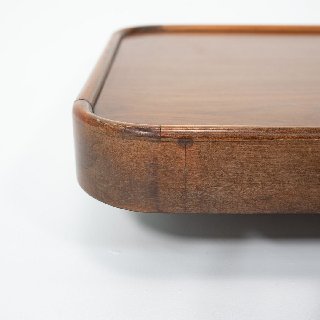 1954 No. 4695 Twin Headboard by George Nelson for Herman Miller in Walnut and Steel