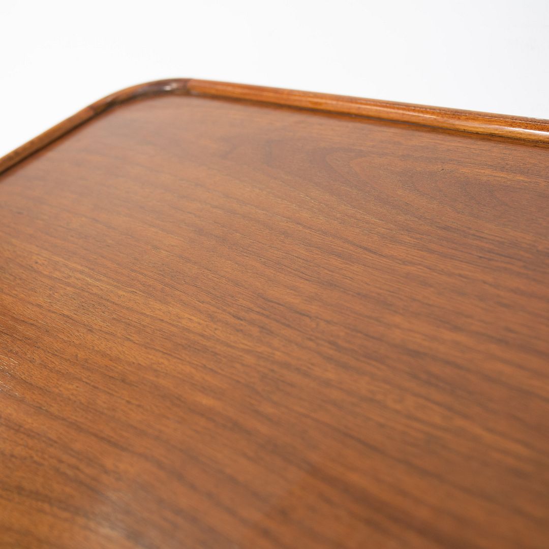 1954 No. 4695 Twin Headboard by George Nelson for Herman Miller in Walnut and Steel