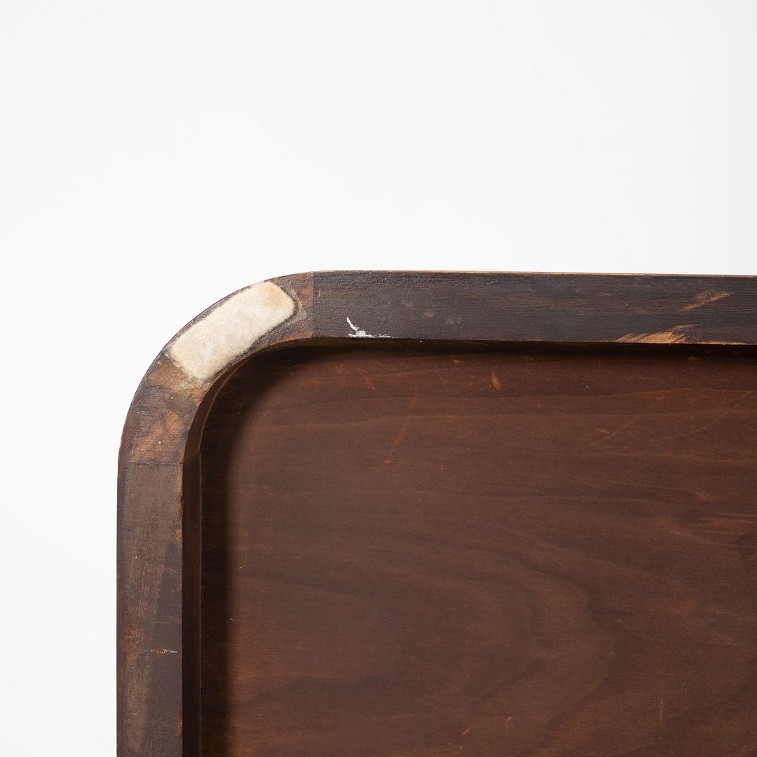 1954 No. 4695 Twin Headboard by George Nelson for Herman Miller in Walnut and Steel