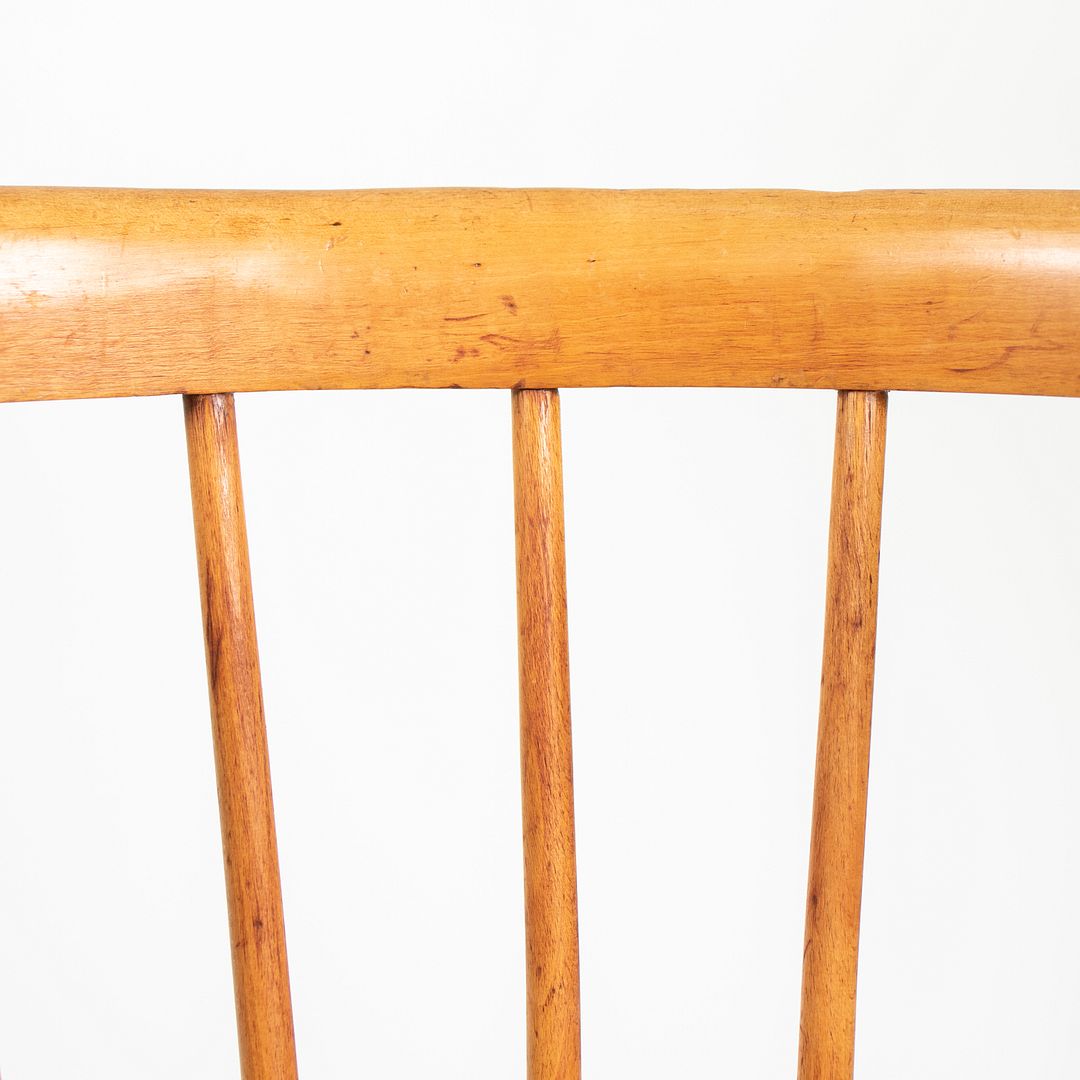 1947 Pair of George Nakashima for Knoll N19 Straight Chairs in Natural Birch