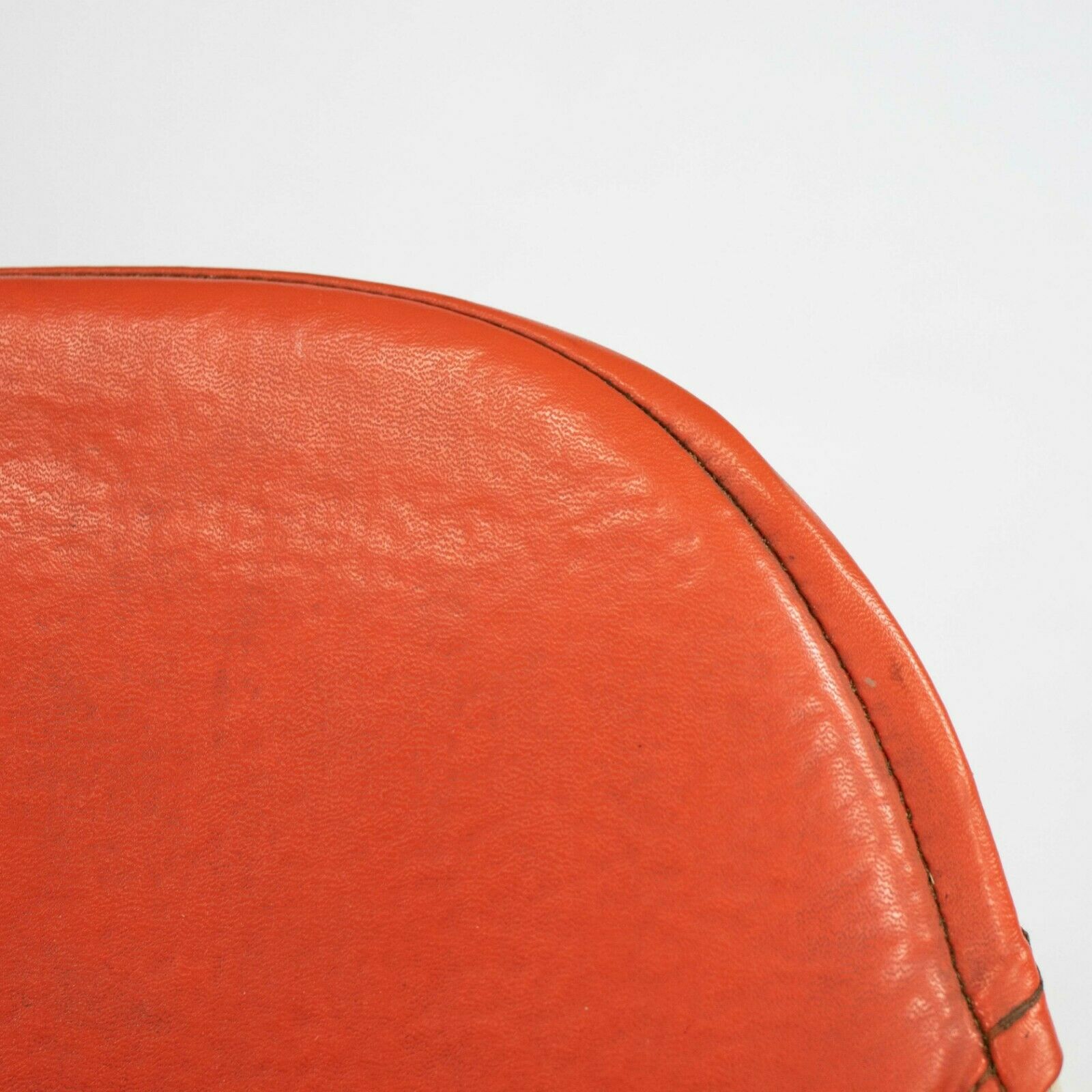 1957 Herman Miller Eames DKR-2 Dining / Side Chairs Set of Five with Orange Pads