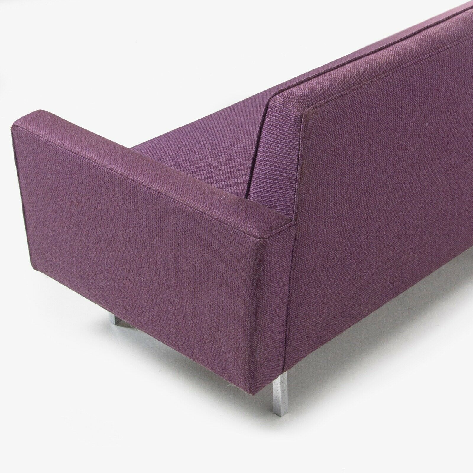 1950s Florence Knoll Associates Three Seat Sofa Redone by East Penn Upholstery