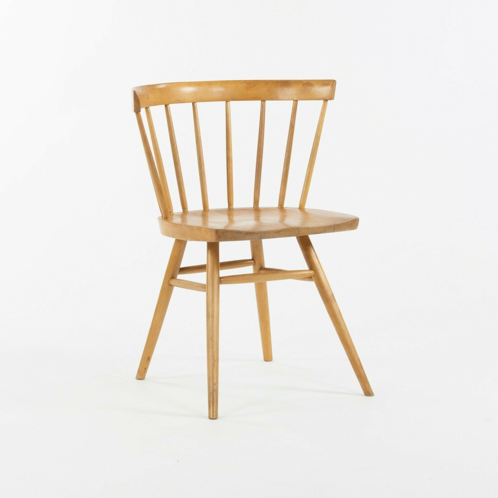 1947 George Nakashima for Knoll N19 Straight Chair in Natural Birch