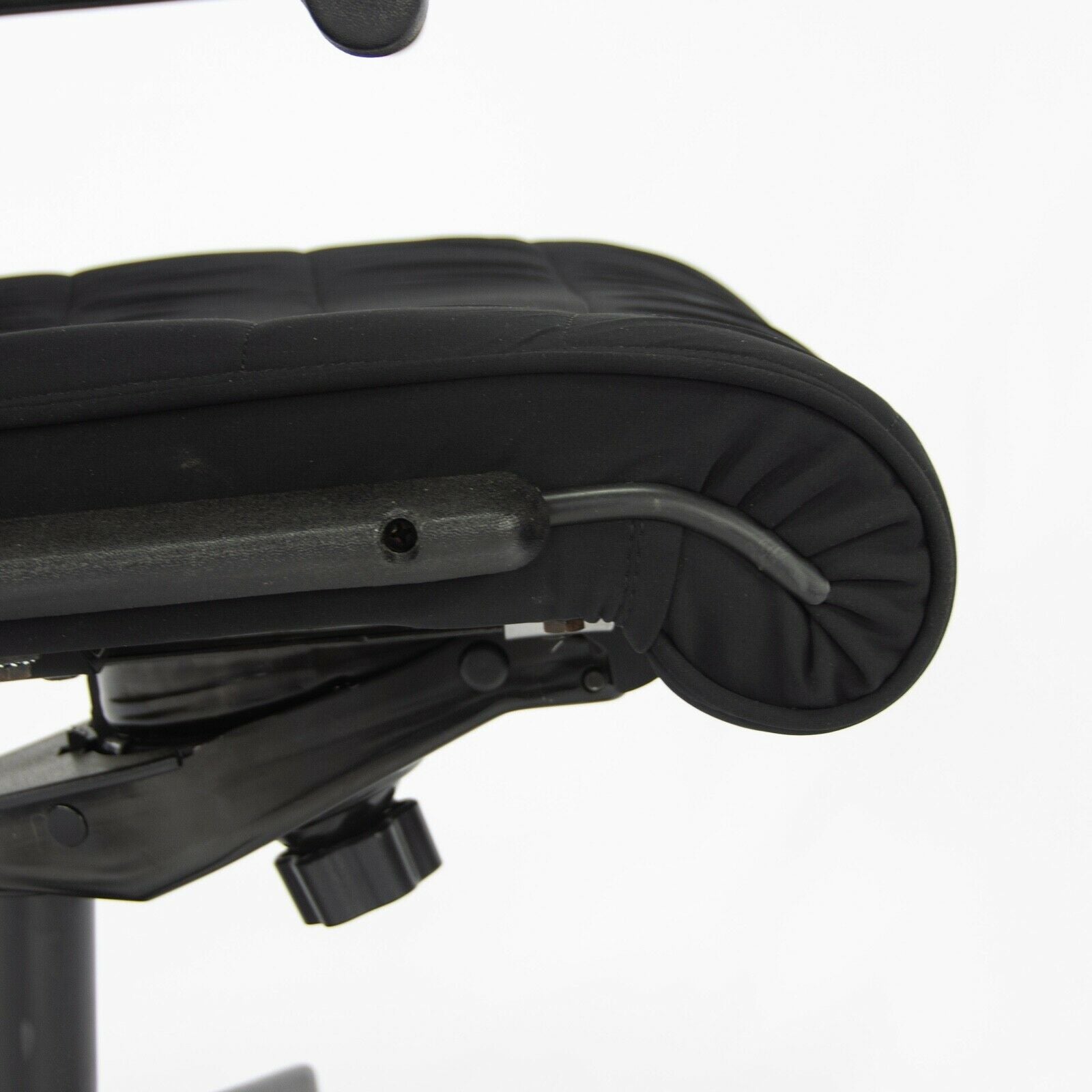 1990s Richard Sapper for Knoll Office / Desk Chair with Black Fabric and Frame