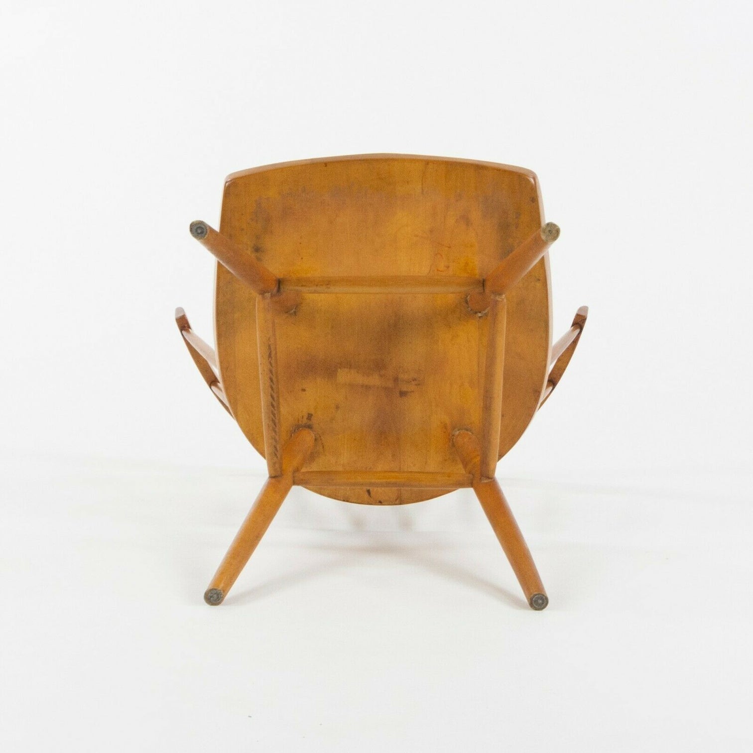 1947 George Nakashima for Knoll N19 Straight Chair in Natural Birch