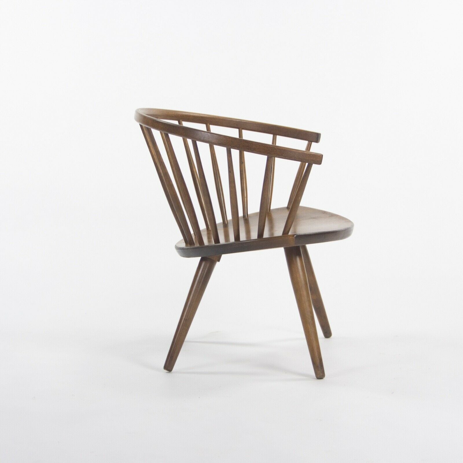 Round Chair By Yngve Ekstrom Arka Vintage Maple Armchair, Made In Sweden