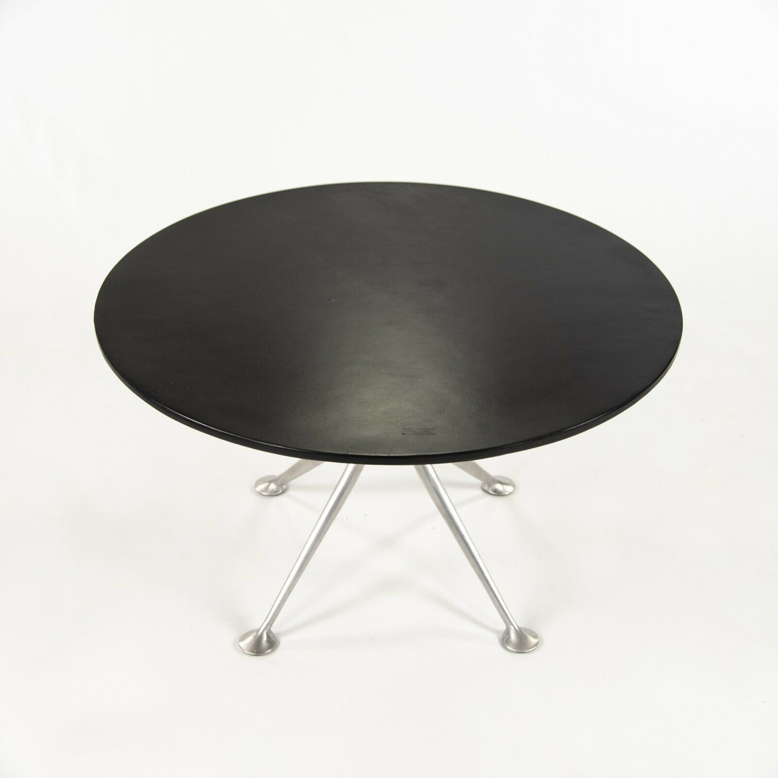 1967 Rare Alexander Girard & Charles Eames Coffee Table with Black Laminate Top