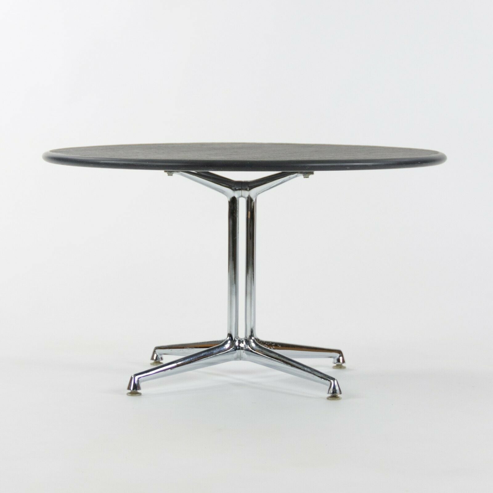 1970s Herman Miller Eames Girard La Fonda End Coffee Table w/ Round Slate Top