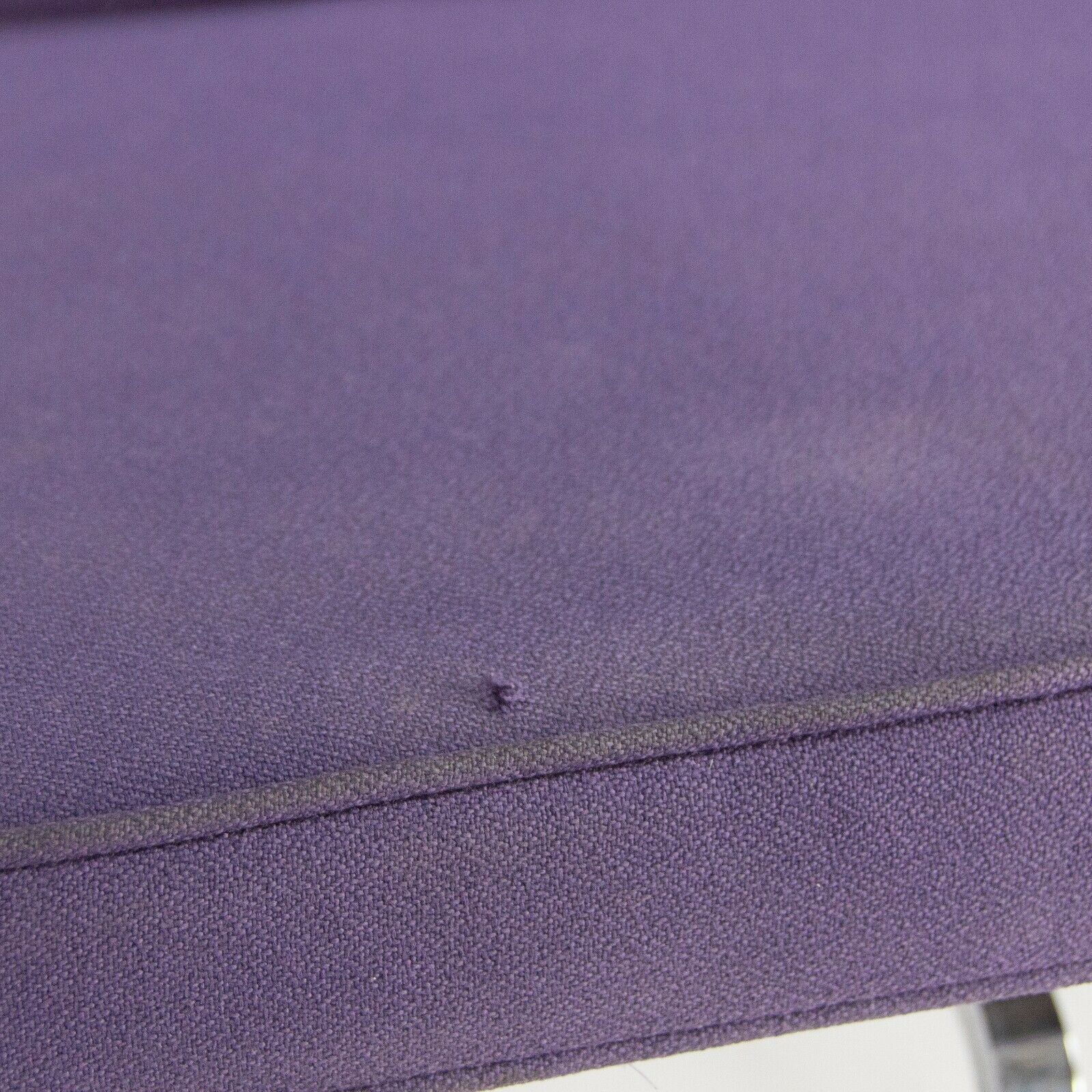 2006 Herman Miller Ray and Charles Eames Sofa Compact Purple Fabric Upholstery