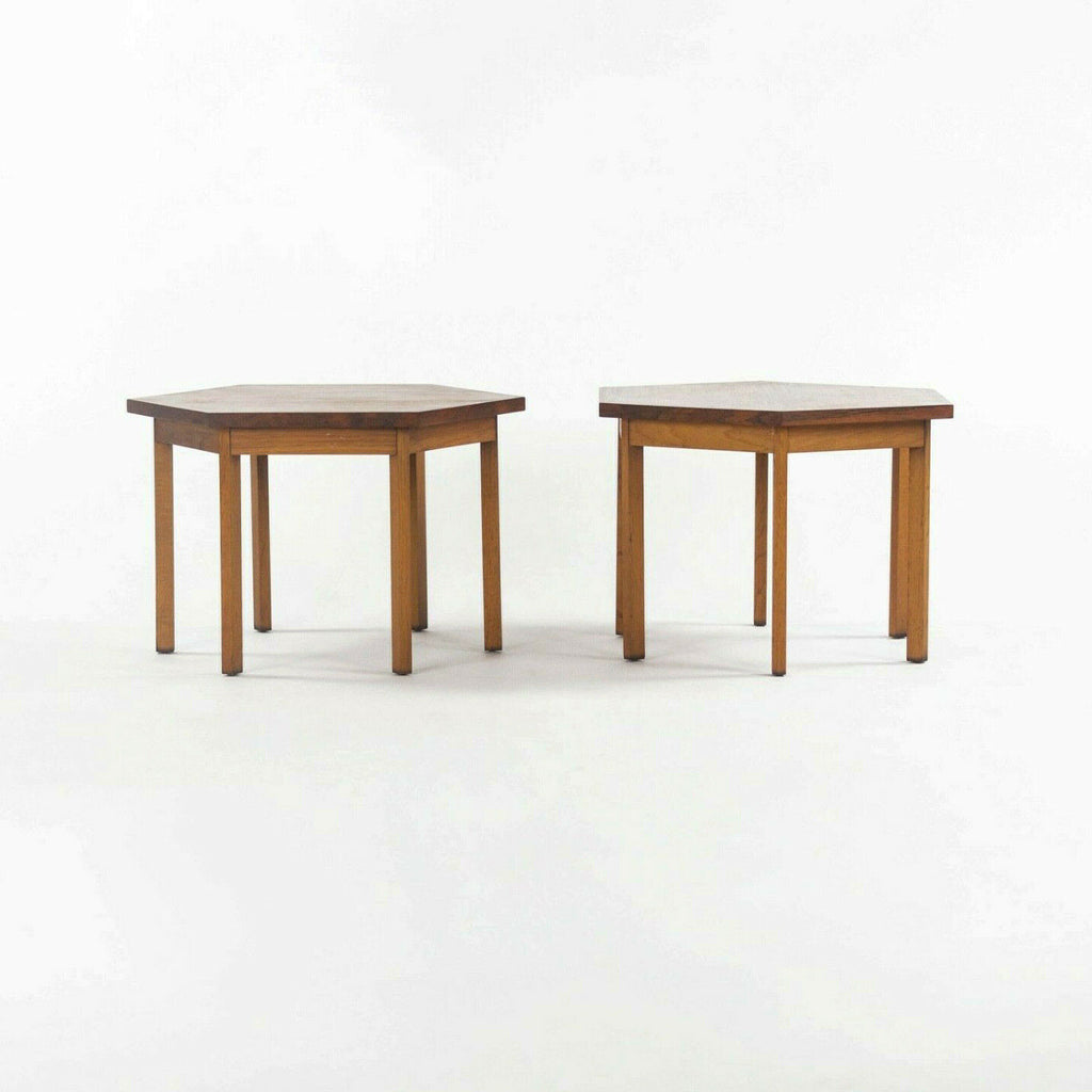 1961 Pair McCobb for Lane Rosewood Delineator Group Side Tables Model 995-86