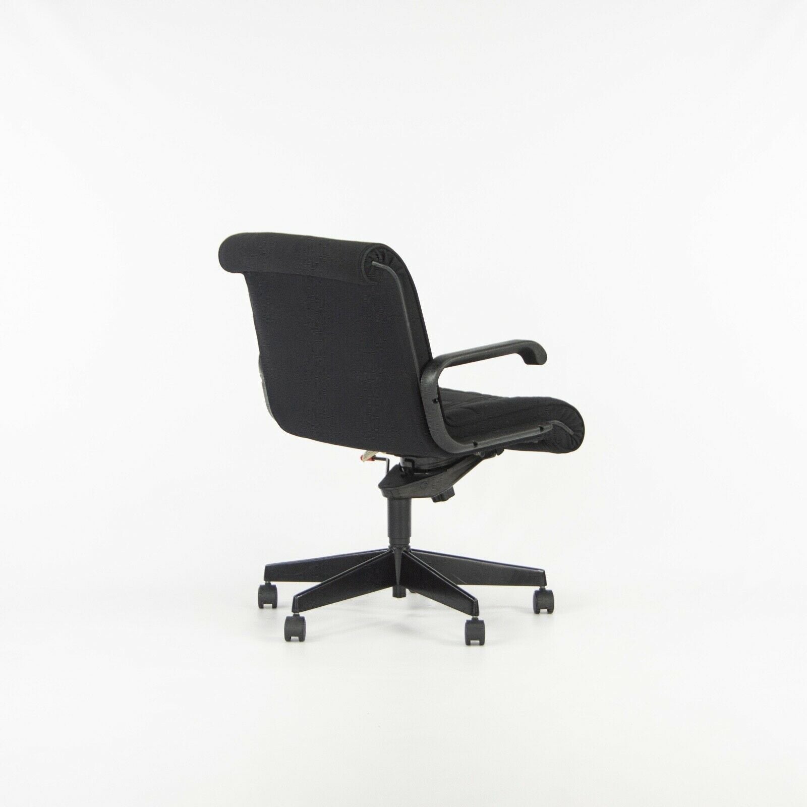1990s Richard Sapper for Knoll Office / Desk Chair with Black Fabric and Frame