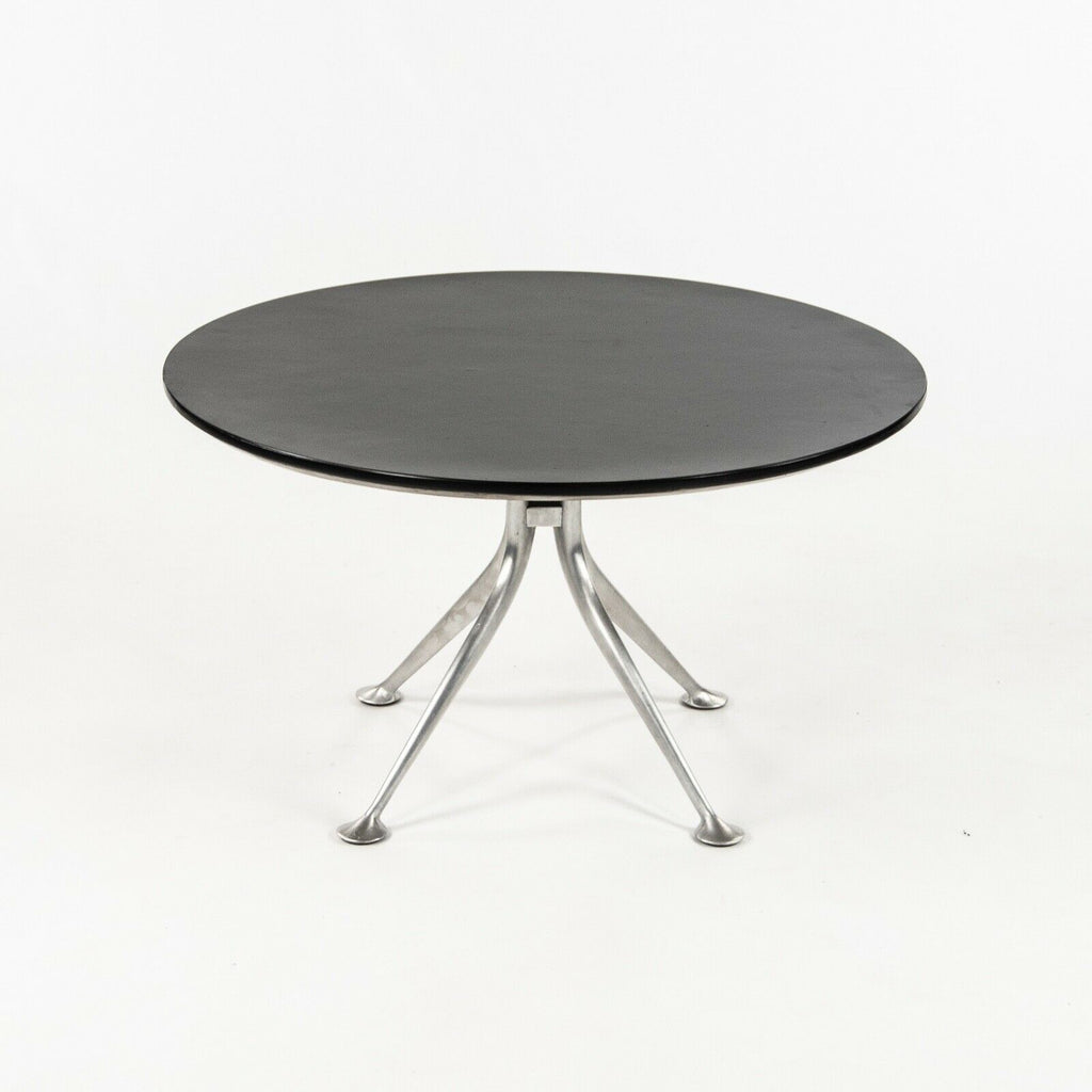 1967 Rare Alexander Girard & Charles Eames Coffee Table with Black Laminate Top