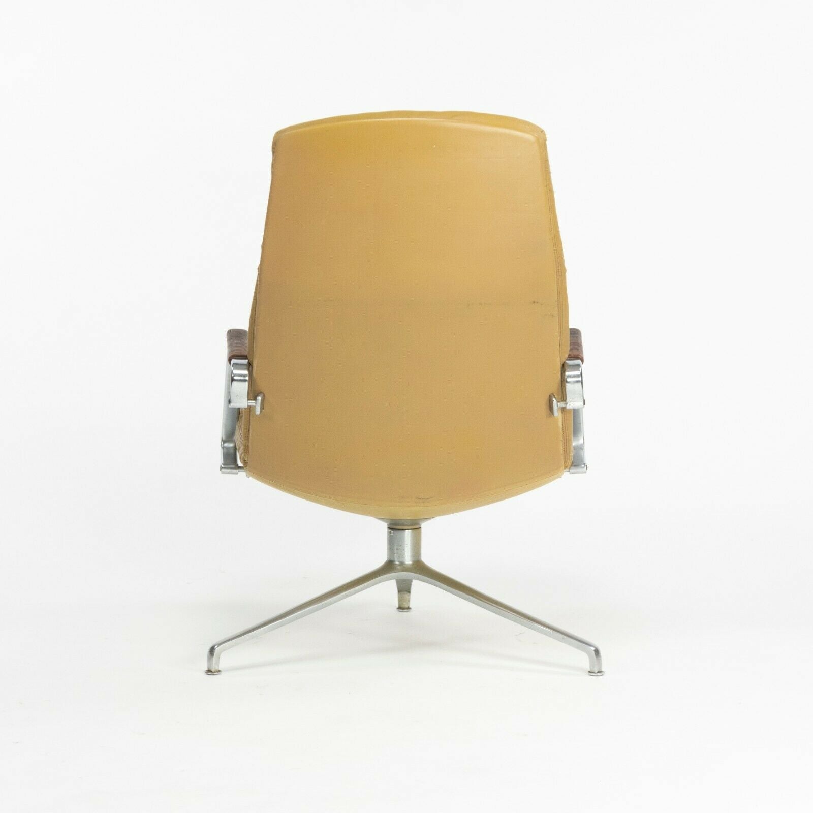 1960s Fabricius and Kastholm Kill International FK86 Lounge Chair in Tan Leather