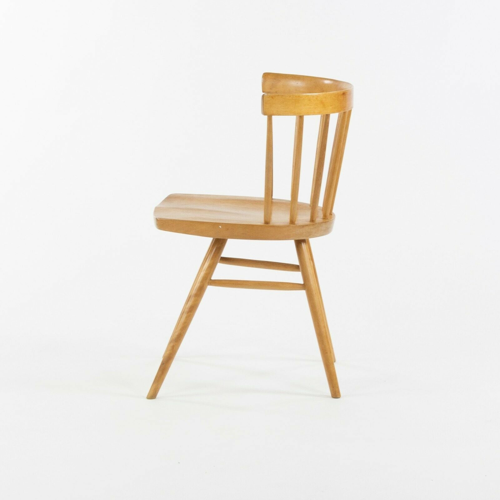 1947 George Nakashima for Knoll N19 Straight Chair in Natural Birch