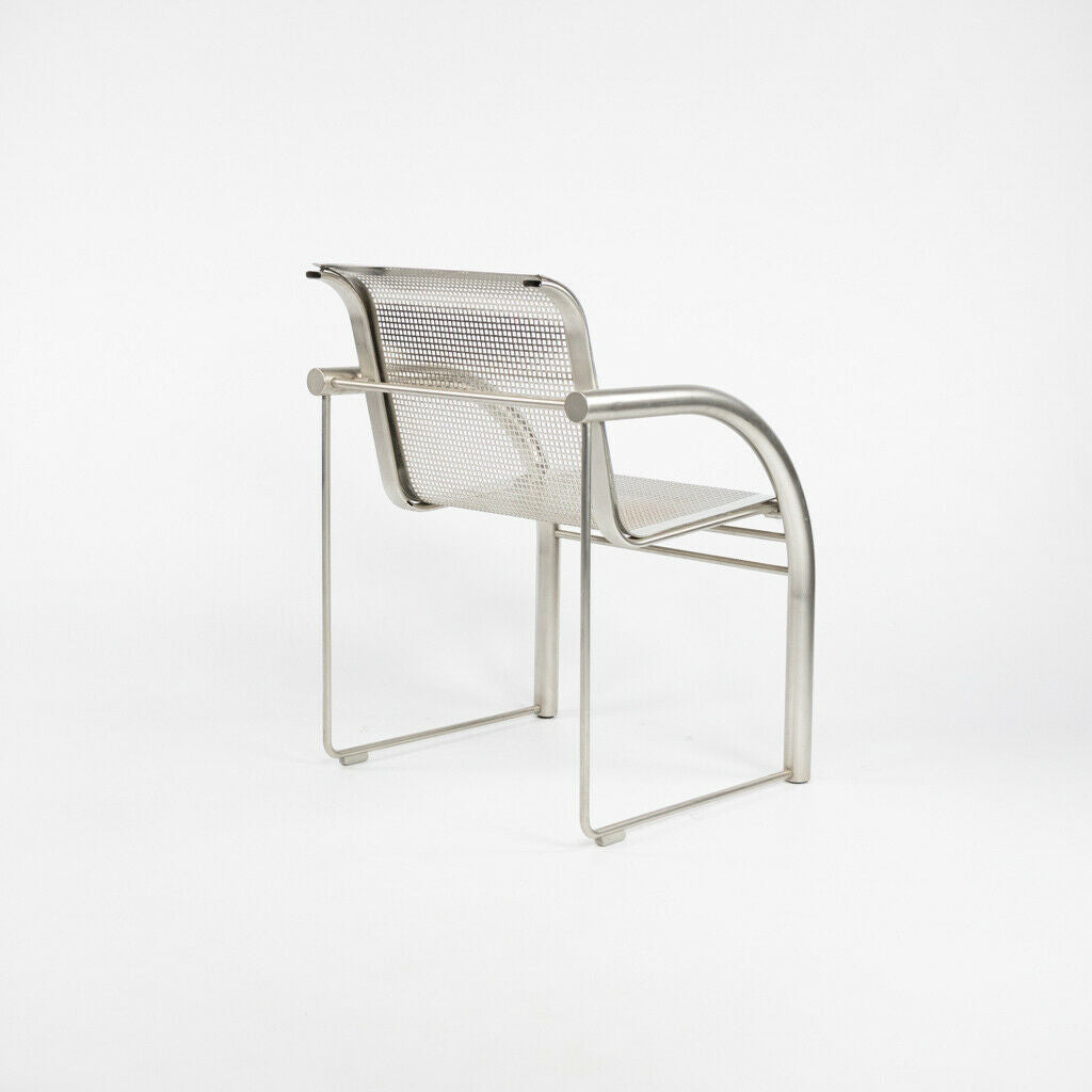 2001 Prototype Richard Schultz 2002 Collection Stainless Steel Mesh Dining Chair
